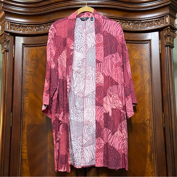 G by Giuliano Woven Printed Kimono NWOT - Picture 8 of 15